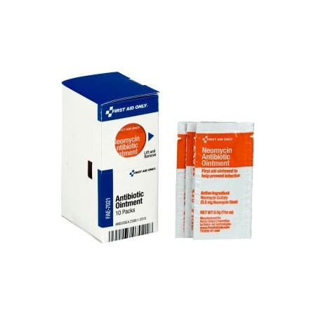 Acme United First Aid Only FAE-7021 SmartCompliance Refill Antibiotic Ointment, 10/Box FAE-7021